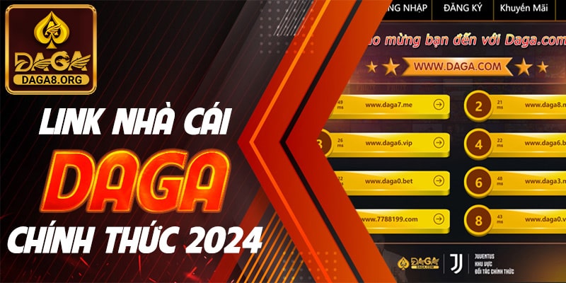 Link nhà cái DAGA chính thức 2024