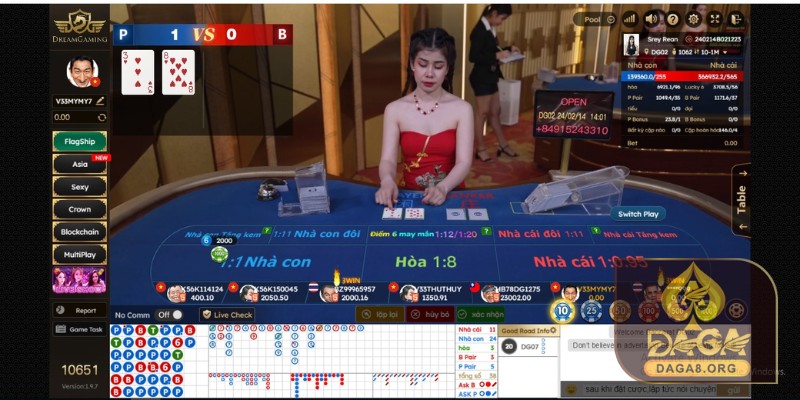 Baccarat daga - Game bài trực tuyến2024