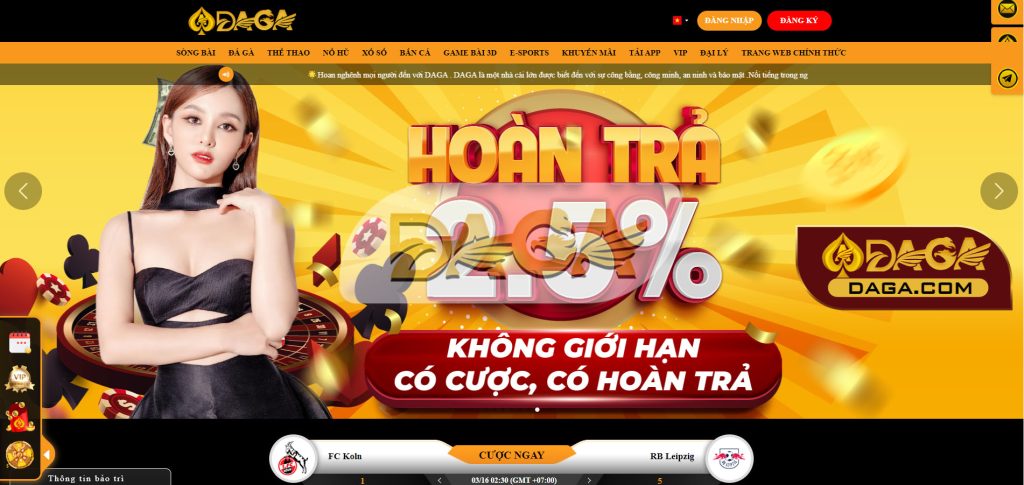 Daga live - Thế giới game online