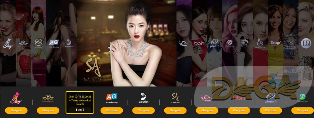 Daga live - Thế giới game online