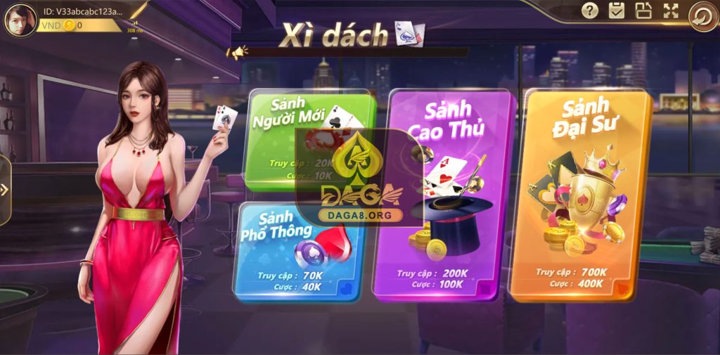 Game bài 3D DAGA - Hướng dẫn chơi từ A đến lúc thắng cược