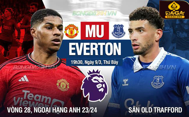 Nhận định soi kèo trận Manchester United vs Everton 19h30 ngày 9/3: Ngoại Hạng Anh