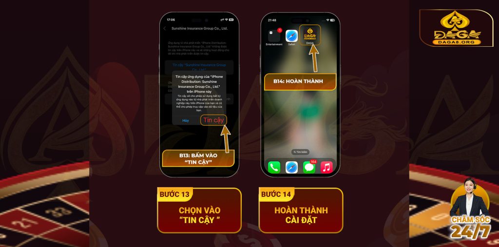 Hướng Dẫn Chi Tiết Cách Tải App Daga về điện thoại IOS và Android