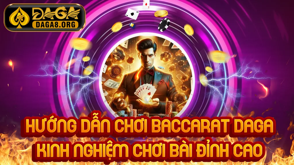 Hướng dẫn chơi Baccarat DAGA- Kinh nghiệm chơi bài đỉnh cao