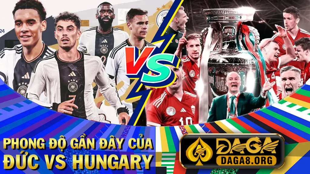 Phong độ gần đây của Đức vs Hungary